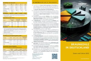 Daten und Fakten 2022 - DEBRIV Bundesverband Braunkohle